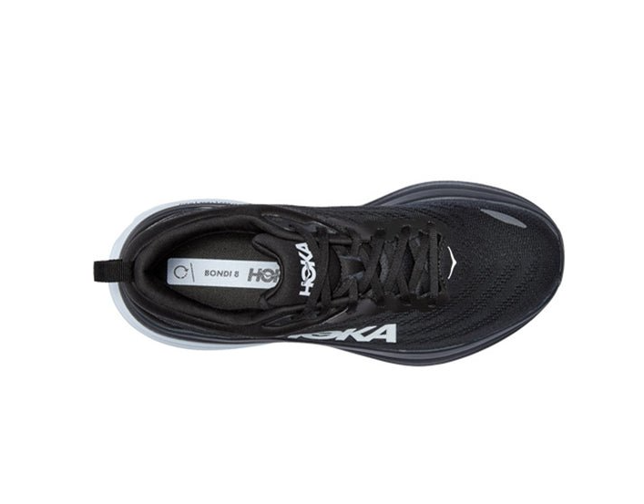 Hoka One One Bondi 8 Black White 1123202-BWHT