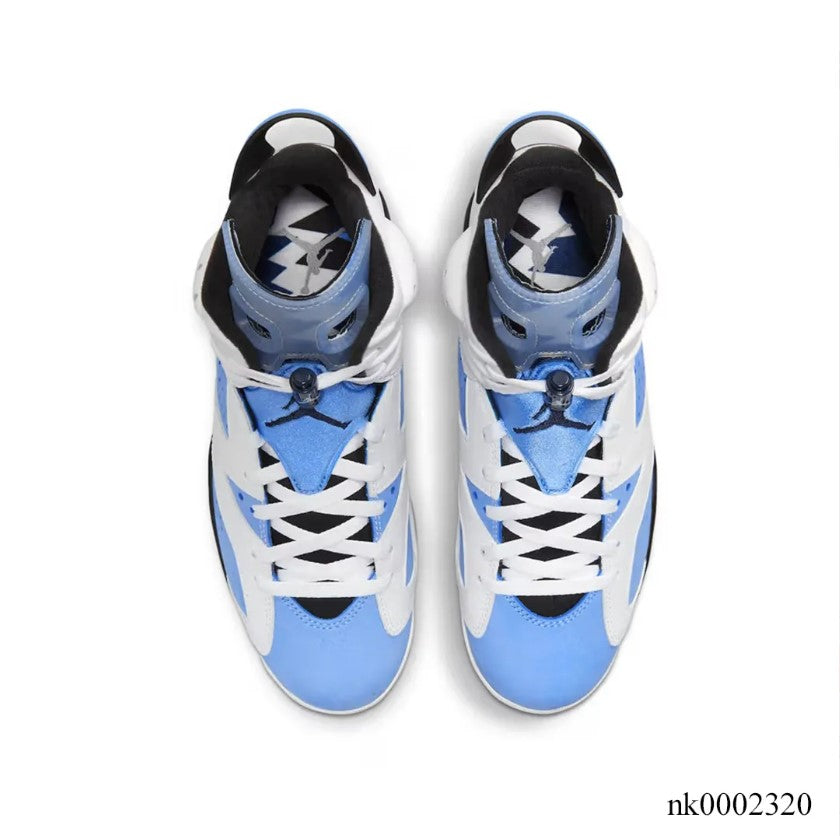 Air Jordan 6 Retro UNC White Shoes Sneakers