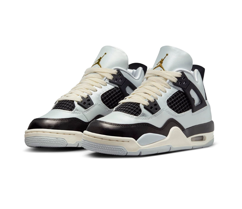 Air Jordan 4 Pure Platinum Shoes Sneakers