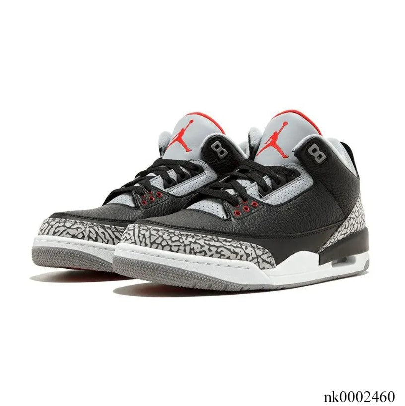 Air Jordan 3 Retro Black Cement 2018 Shoes Sneakers