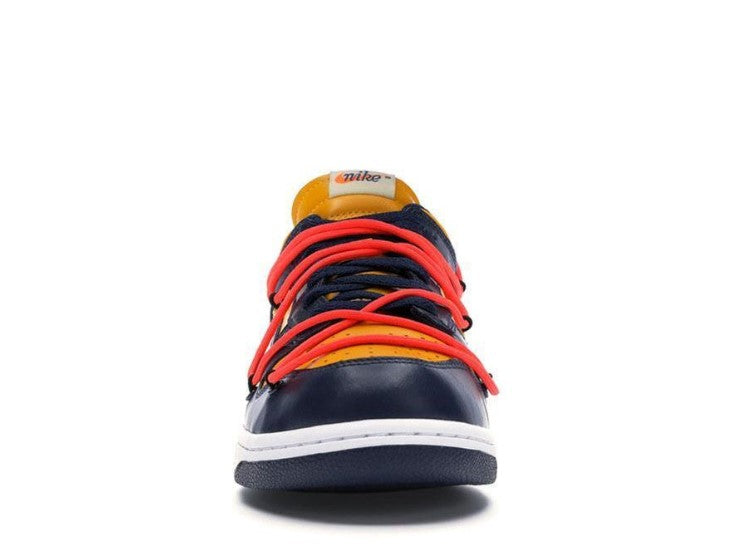 Dunk Low OW University Gold Midnight Navy Shoes Sneakers
