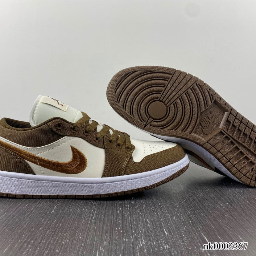 Air Jordan 1 Low Light Olive Shoes Sneakers