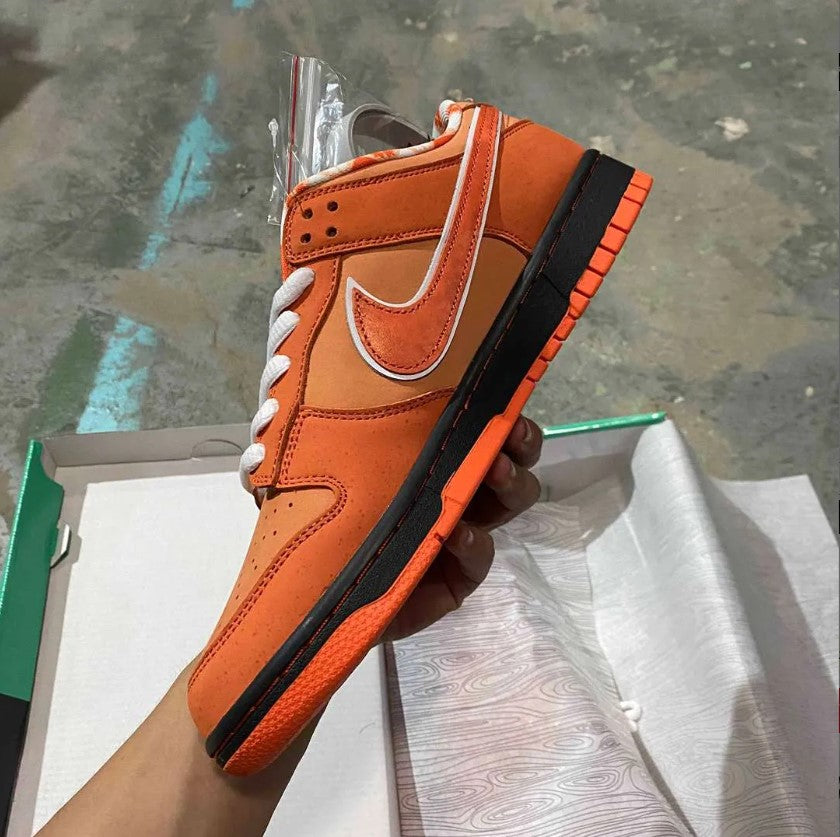 Nike SB Dunk Low Concepts Orange Lobster Shoes Sneakers