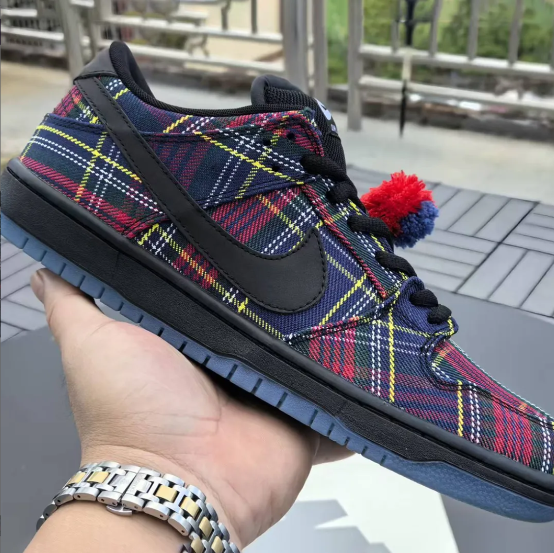 Nardwuar x Dunk Low SB Pro Tartan Shoes Sneakers