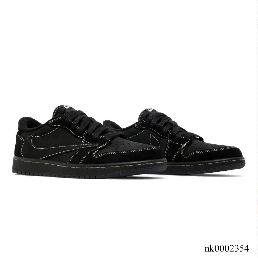 Travis Scott x Air Jordan 1 Low Black Phantom Shoes Sneakers