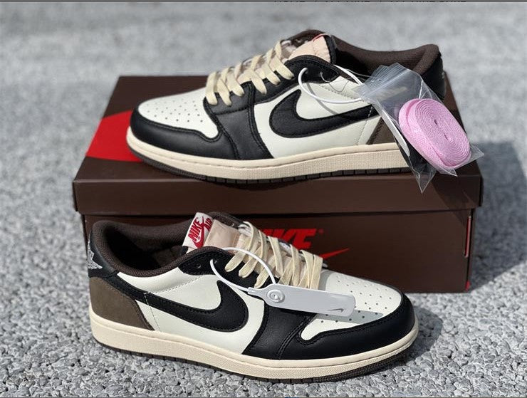 Travis Scott x Air Jordan 1 Low OG SP Dark Mocha Shoes Sneakers