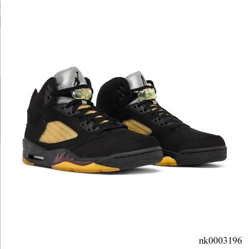 A Ma Maniére x AJ 5 BlackBurgundy Crush