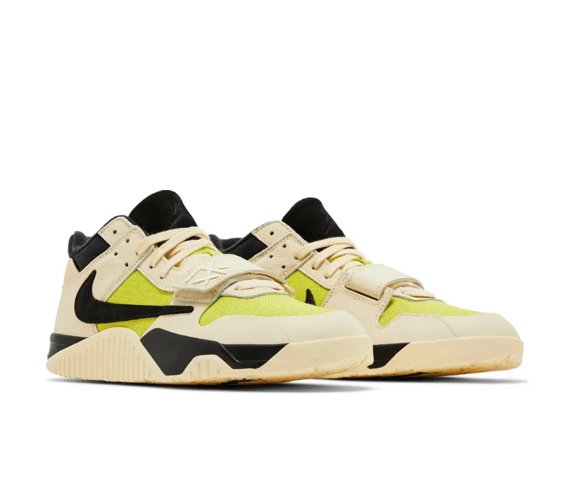 Travis Scott x Jumpman Jack Bright Cactus Shoes Sneakers