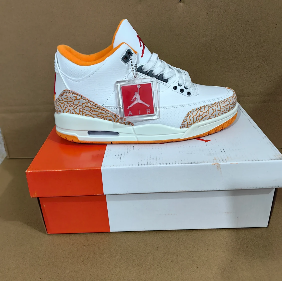 Air Jordan 3 Orange Citrus Shoes Sneakers