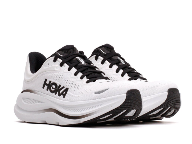 Hoka One One Bondi 9 White Black 1162011-WBLC