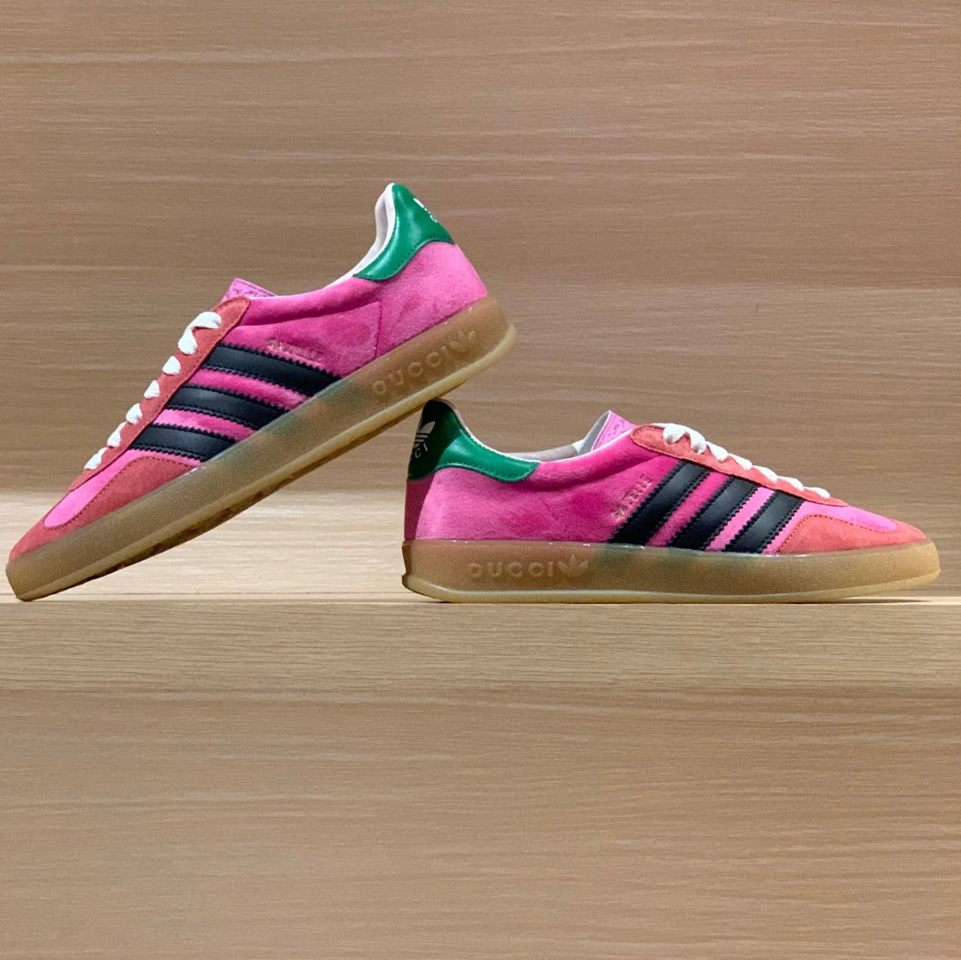 GG x AD Gazelle ‘Pink Rose’ Shoes Sneakers