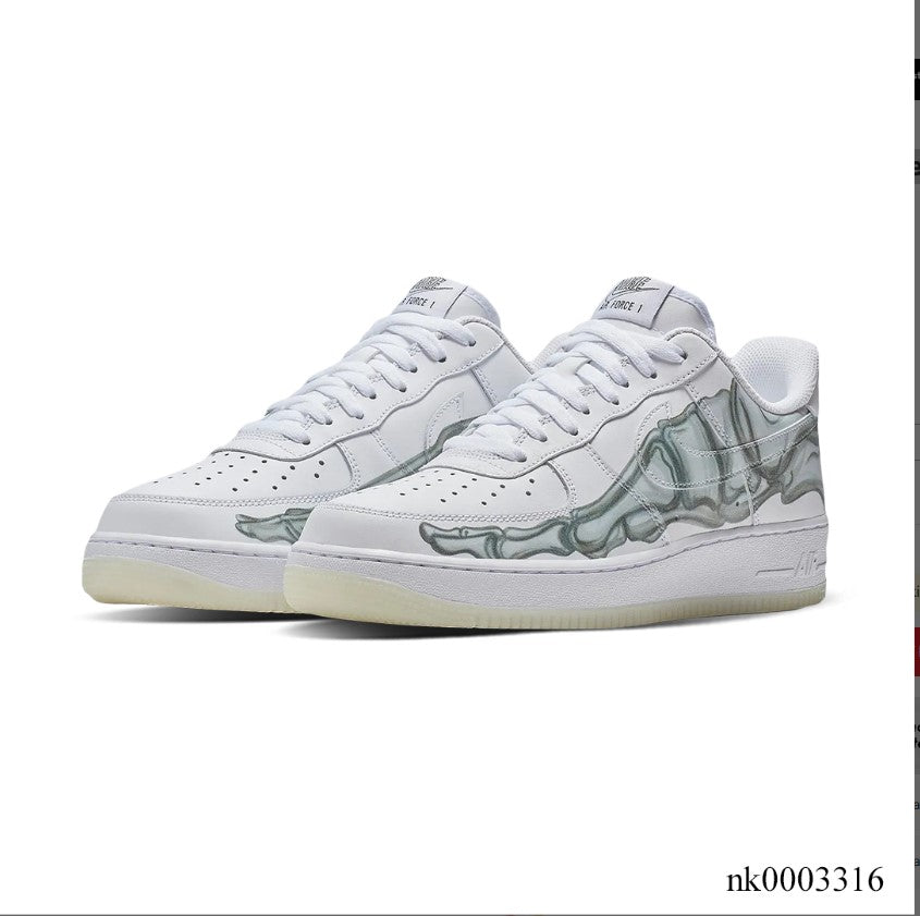 Air Force 1 Low Skeleton Halloween Shoes Sneakers