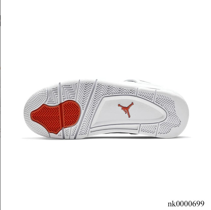 Air Jordan  4 Retro Metallic Orange Shoes Sneakers