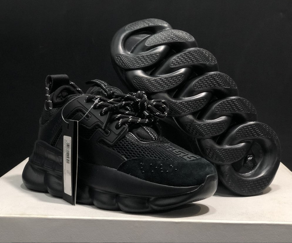 Chain Reaction Full Black Shoes Sneakers 1