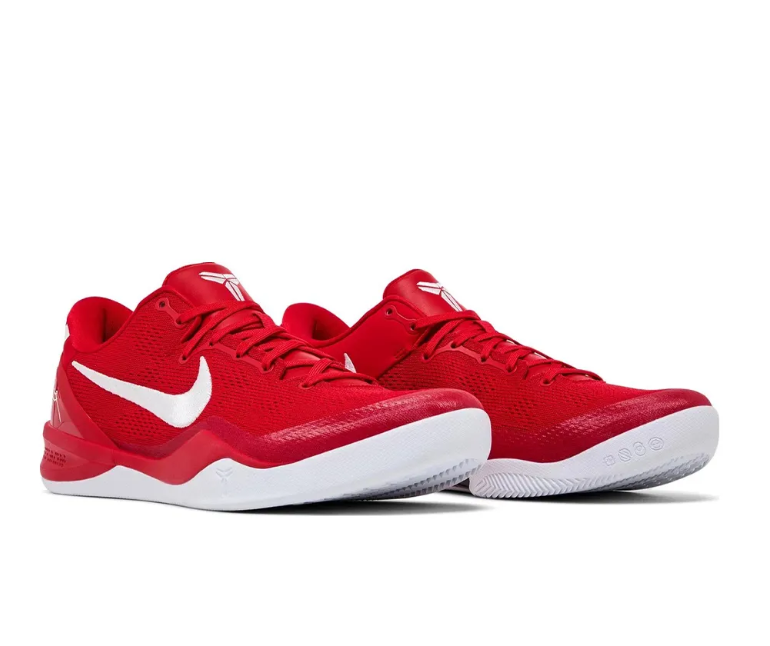 Kobe 8 University Red Shoes Sneakers