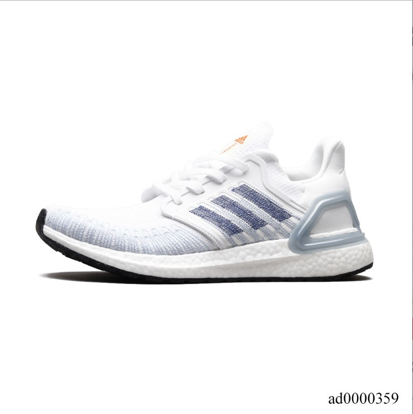 UltraBoost 20 White Light Blue-Orange Shoes Sneakers
