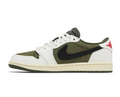 Travis Scott x AJ 1 Low Medium Olive Shoes Sneakers