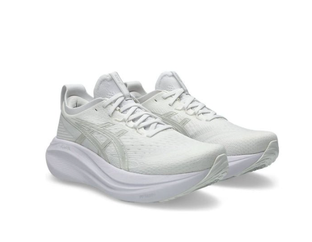 Asics Gel-Nimbus 27 White Glacier Grey 1011B958-100