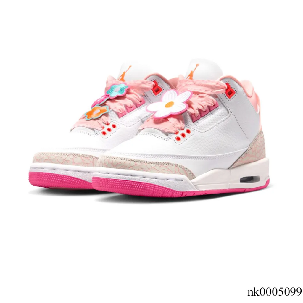 Air Jordan 3 Spring Flowers Shoes Sneakers