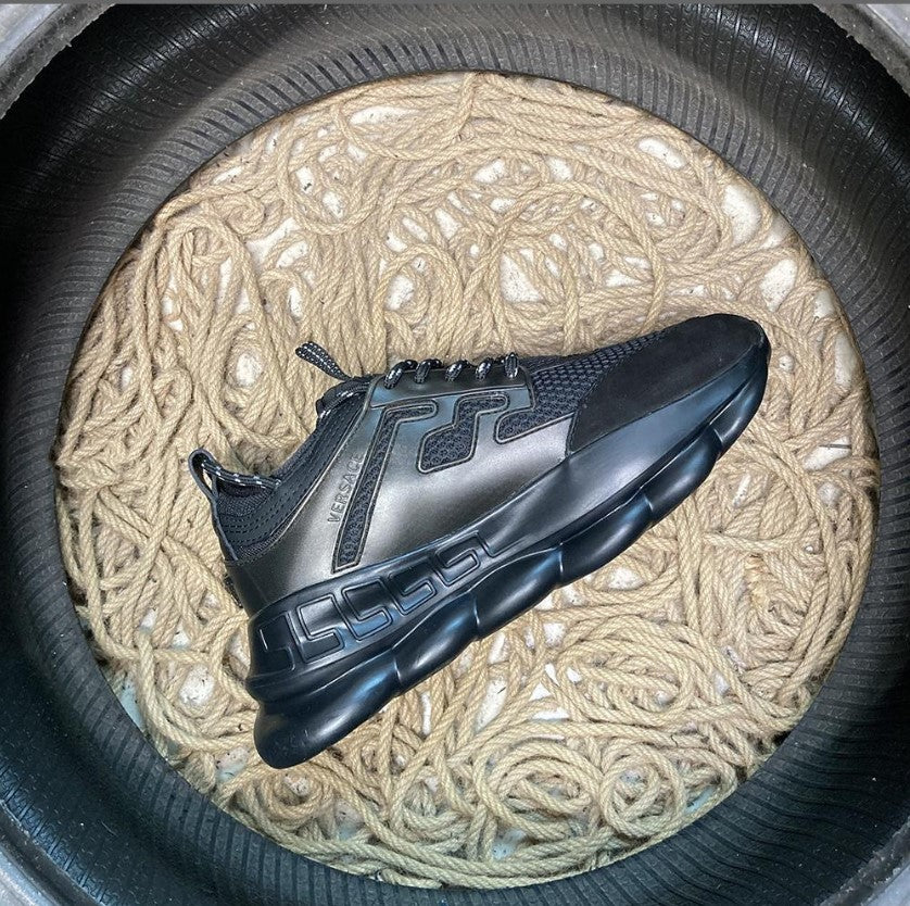 Chain Reaction Full Black Shoes Sneakers 2