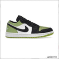 Air Jordan1 Low Snakeskin Vivid Green Shoes Sneakers
