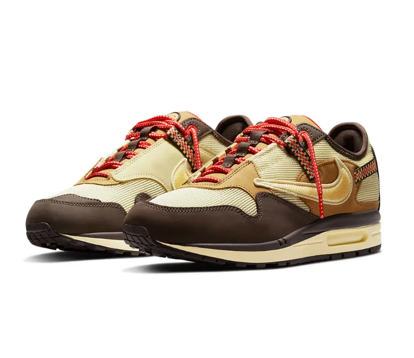 Travis Scott x AM 1 Baroque Brown Shoes Sneakers