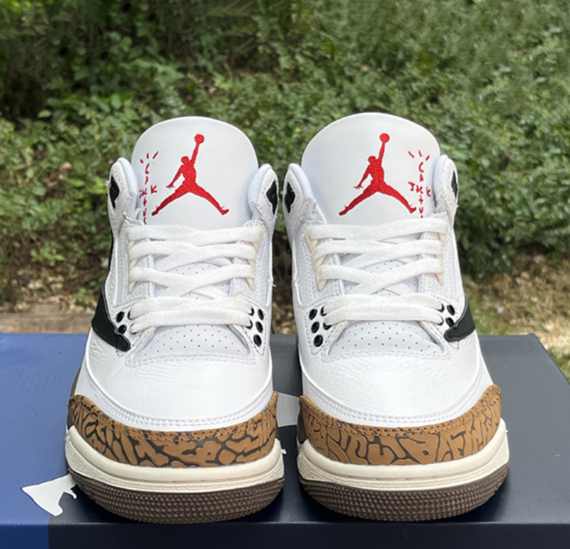 Air Jordan 3 x Travis Scott Palomino Shoes Sneakers