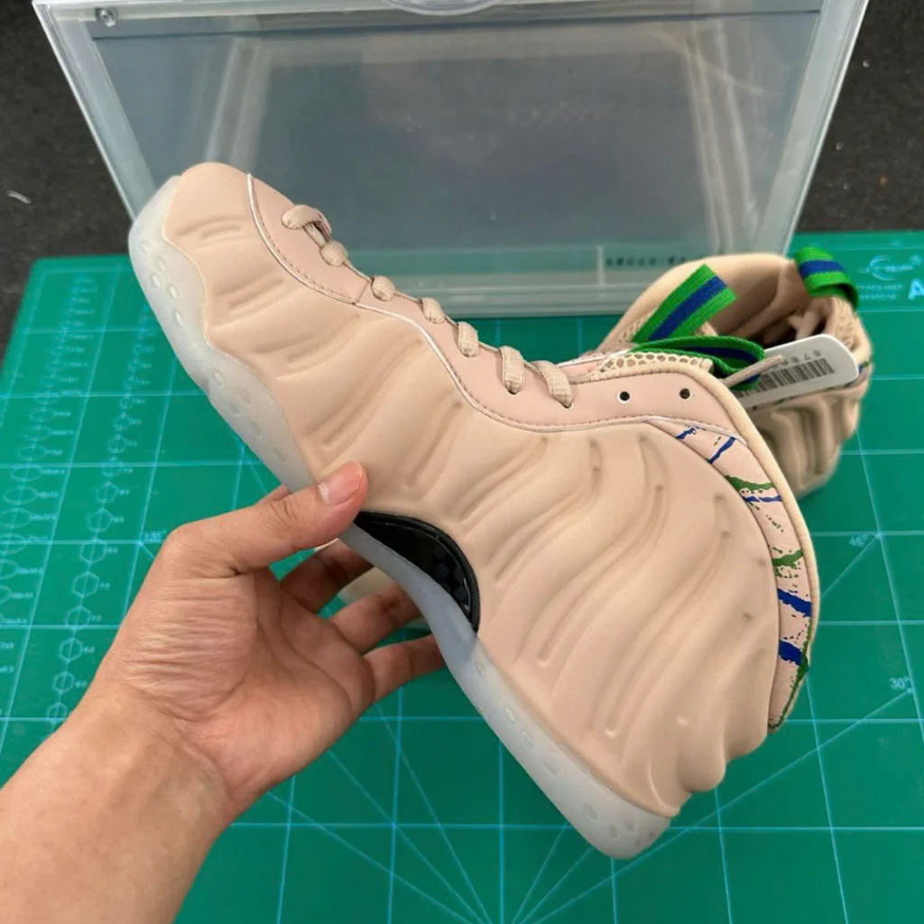 Air Foamposite One Particle Beige Shoes Sneakers
