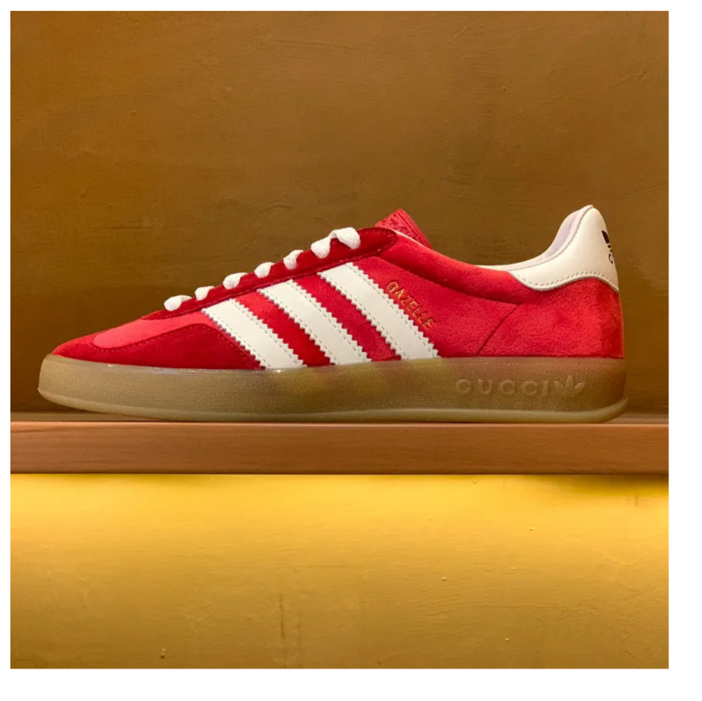 GG x AD Gazelle ‘Light Blue Suede’ Shoes Sneakers