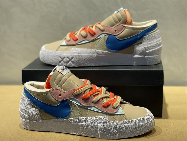 Blazer Low sacai KAWS Reed Shoes Sneakers