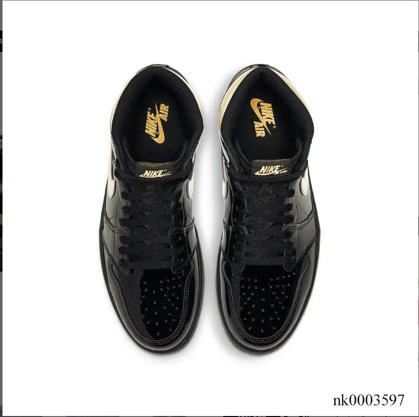 Air Jordan 1 Retro HighBlack Metallic Gold 2020 Shoes Sneakers