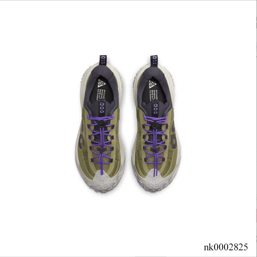 Nike ACG Mountain Fly 2 Low Neutral Olive Mountain Grape Shoes Sneakers
