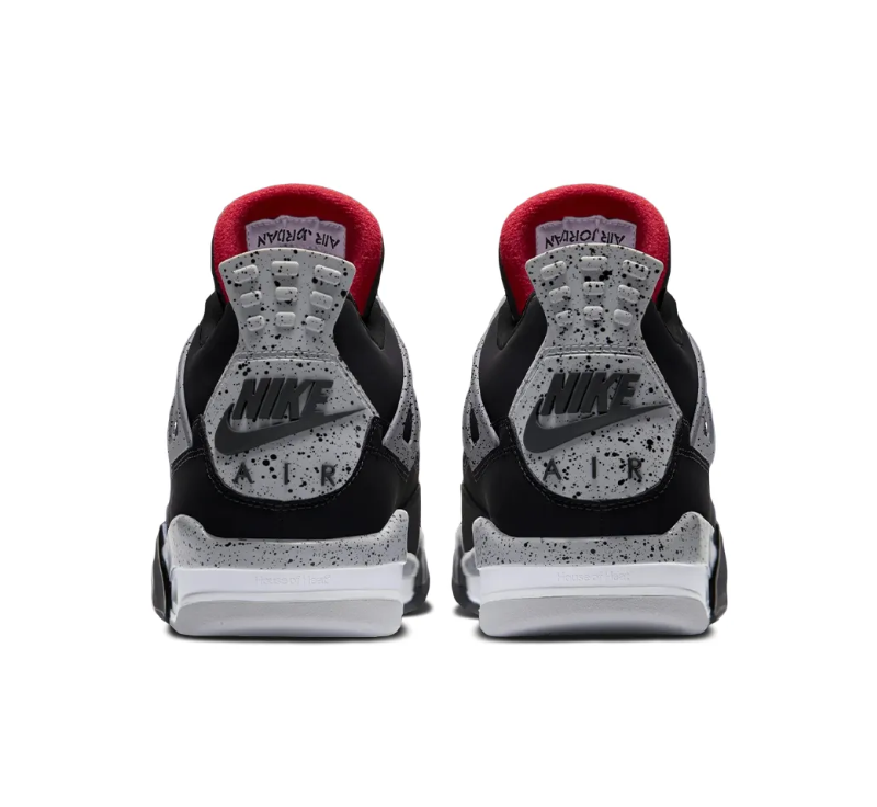 Air Jordan 4 Black Cement Shoes Sneakers