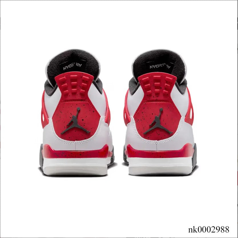 Air Jordan 4 Red Cement Shoes Sneakers