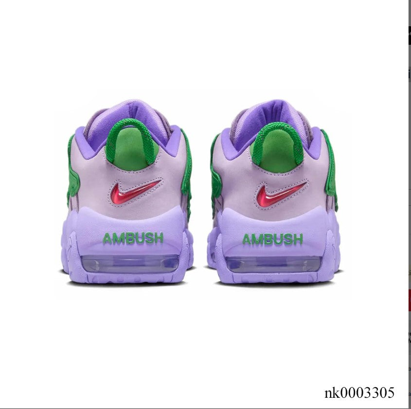 Air More Uptempo Low AMBUSH Lilac Shoes Sneakers