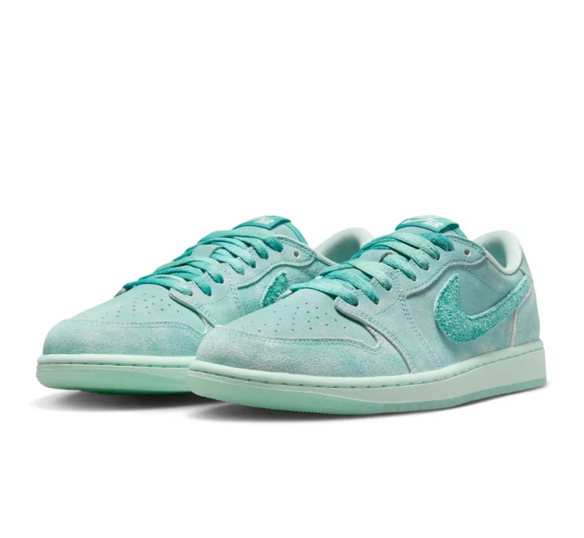 Air Jordan 1 Low OG Washed Teal Shoes Sneakers