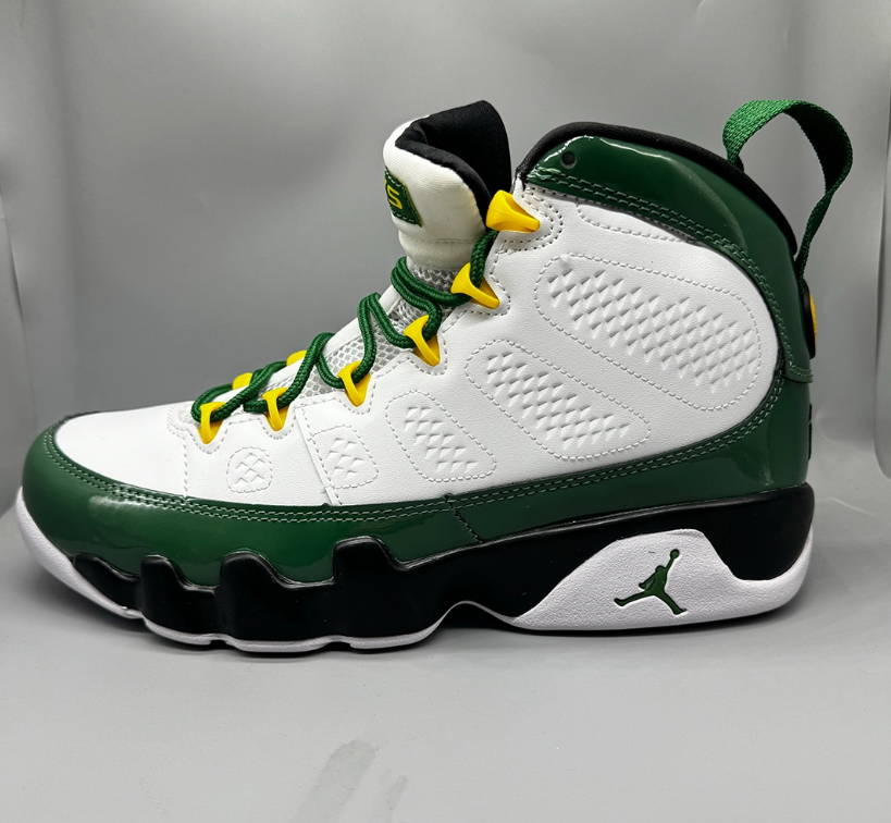 Air Jordan 9 PE Oregon Ducks Shoes Sneakers