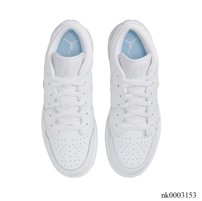 Air Jordan 1 Low Glitter Swoosh Shoes Sneakers