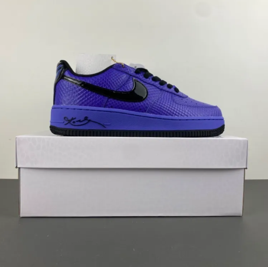 Kobe Bryant x FC Barca x Air Force 1 Low Protro Persian Violet Shoes Sneaker