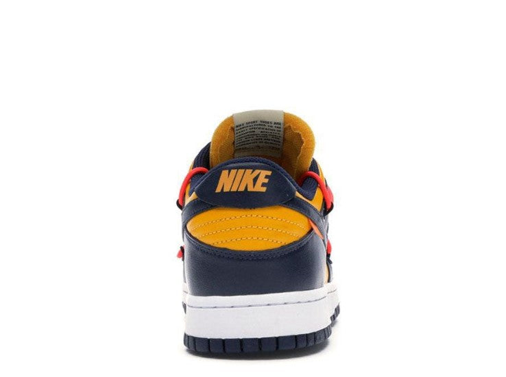 Dunk Low OW University Gold Midnight Navy Shoes Sneakers