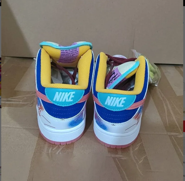 Futura x SB Dunk Low Shoes Sneakers