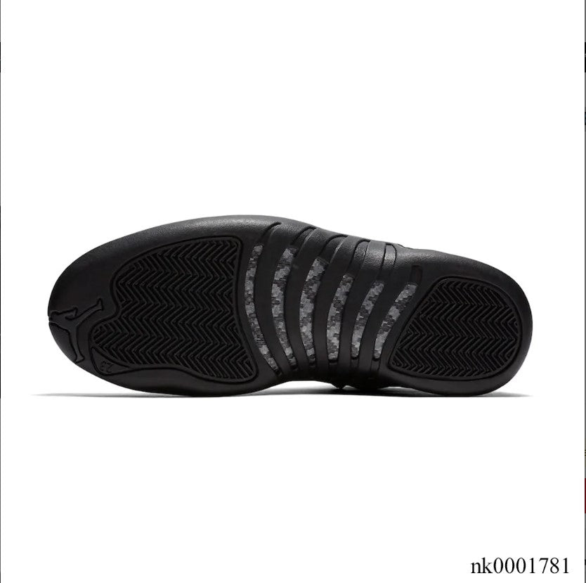 Air Jordan 12 Retro Winterized Triple Black Shoes Sneakers