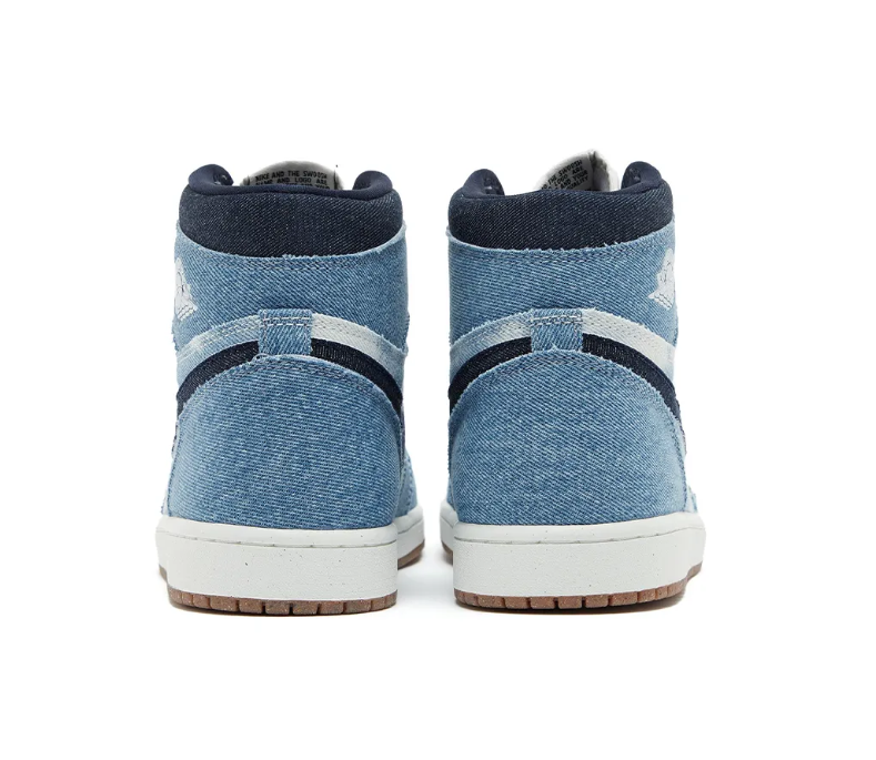 AJ 1 High OG Denim Shoes Sneakers