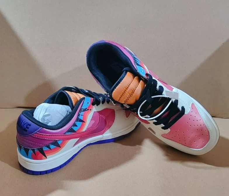 Kanye West x Dunk Low “Graduation” Customs Shoes Sneakers