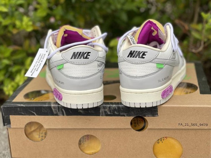 Dunk Low Off-White Lot 3 Shoes Sneakers