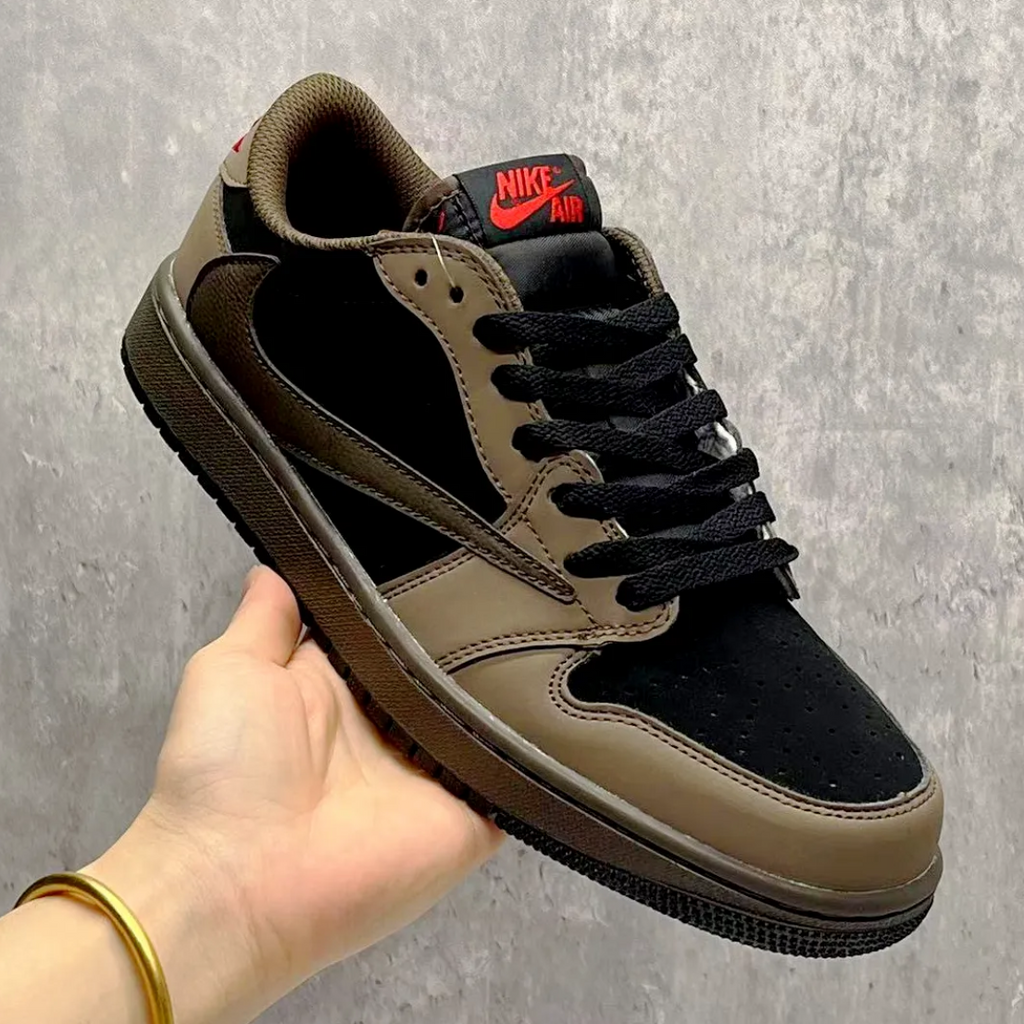 Travis Scott x AJ 1 Low OG Brown Shoes Sneakers