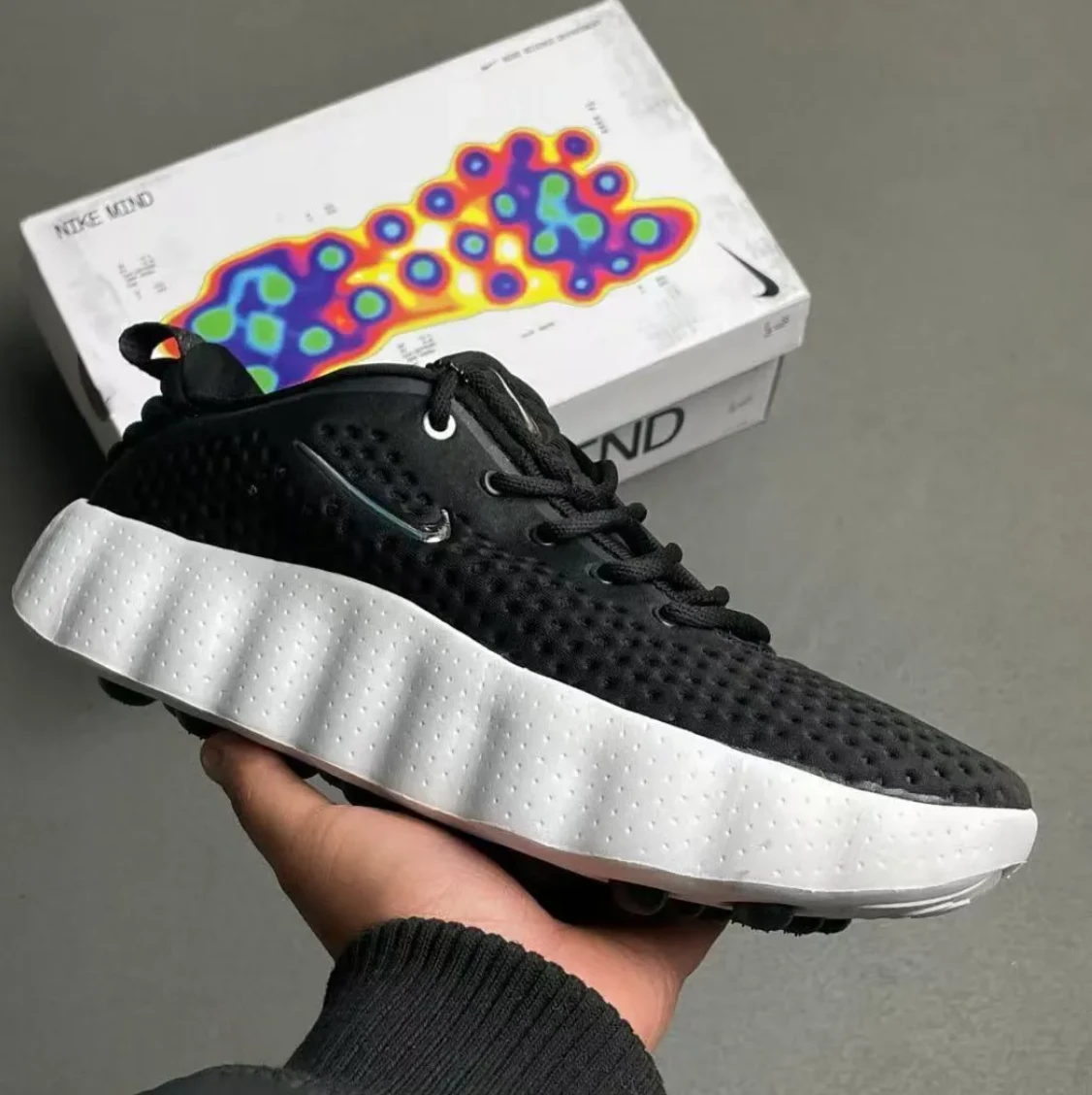Mind 002 Black White Shoes Sneakers