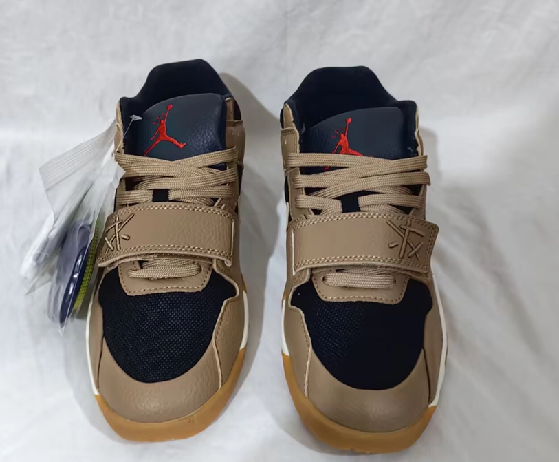 Travis Scott x Jumpman Jack Taupe Haze Shoes Sneakers