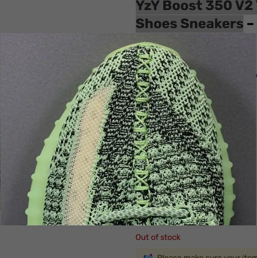 Yeezy Boost 350 V2 Yeezreel (Reflective) Shoes Sneakers