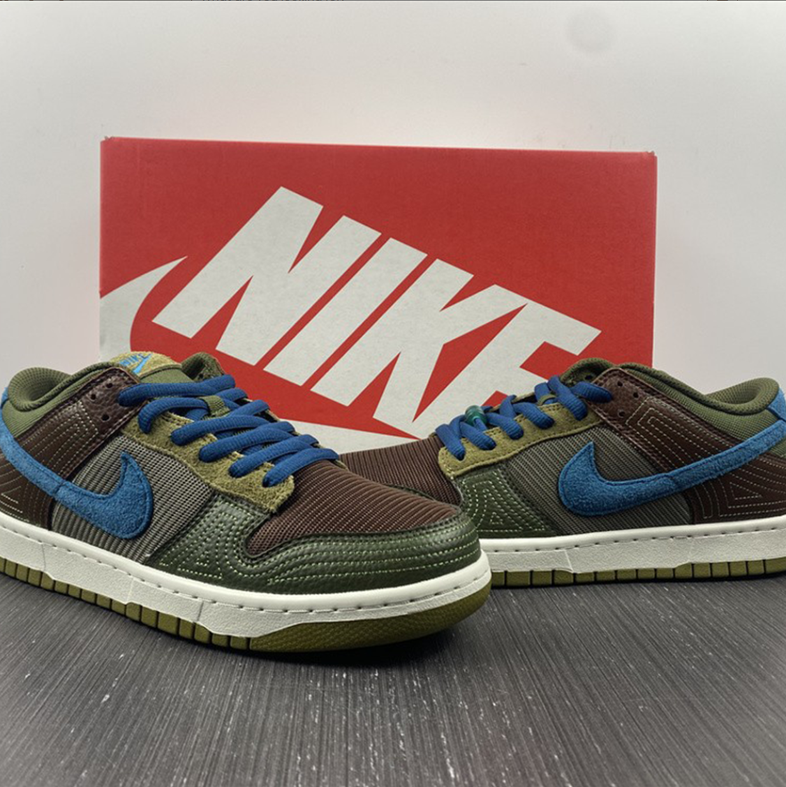 Nike Dunk Low NH Jade Cacao Wow Shoes Sneakers